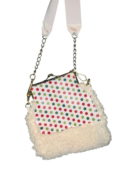 Festive Fur Clip Bag – Holiday Edition
