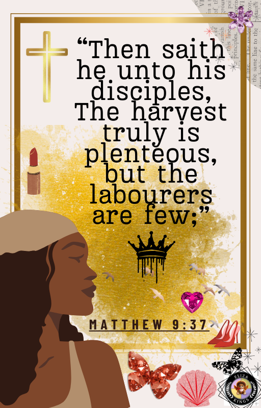 Harvest Freedom - Matthew 9:37 Empowering Liberating Wall Art